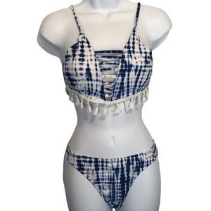 Cupshe Bikini Tie Dye Swimsuit NWT